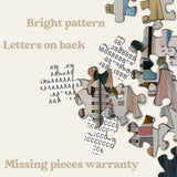 Puzzle di diario di design da 1000 pezzi