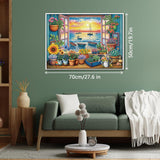 Ocean View Greens Jigsaw Puzzle 1000 Pieces
