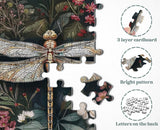 Rompecabezas Retro Libélula 1000 Piezas