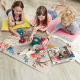 Floral Deer Jigsaw Puzzle 1000 Pieces