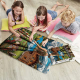 Puzzle scenico della signora 1000 pezzi