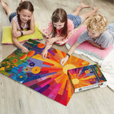 Patchwork Sunlight Jigsaw Puzzle 1000 Pieces