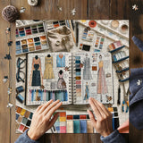 Puzzle di diario di design da 1000 pezzi
