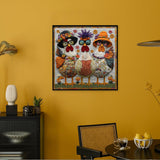 Gorgeous Chickens Jigsaw Puzzle 1000 Pieces