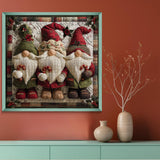 Tissu Noël gnome puzzle 1000 pièces