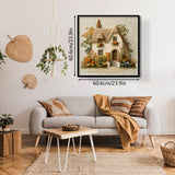 Embroidered Garden Cottage Jigsaw Puzzle 1000 Pieces