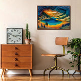 Yellowstone Lake Art Jigsaw Puzzle 1000 Pieces
