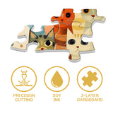 Puzzle colorato Cat Jenga 1000 pezzi