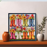 Flower Boots Jigsaw Puzzle 1000 Pieces