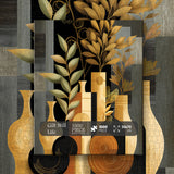 Rompecabezas de bodegones dorados de 1000 piezas