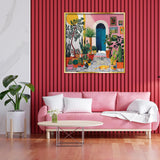 Leisure Courtyard Jigsaw Puzzle 1000 Pieces