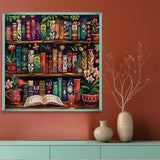 Fantasy Color Bookshelf Jigsaw Puzzle 1000 Pieces