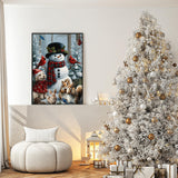Jolly Snowman Friends Jigsaw Puzzle 1000 Pieces