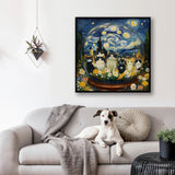 Cats Crystal Ball Jigsaw Puzzle 1000 Pieces