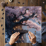 Rompecabezas Sakura Cliff 1000 Piezas