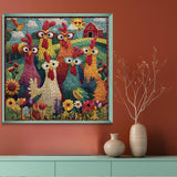 Pieci di puzzle pollo divertenti 1000 pezzi