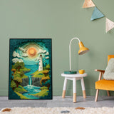 Paper Art Lighthouse Jigsaw Puzzle 1000 Pieces