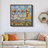 Patchwork Ducks Jigsaw Puzzle 1000 Pieces