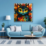 Color Bloom Cat Jigsaw Puzzle 1000 Pieces