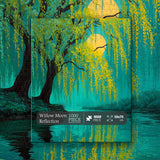 Rompecabezas Willow Moon Reflection 1000 piezas