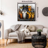 Rompecabezas de Búhos Caprichosos de 1000 Piezas