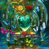 Crystal Heart Garden Jigsaw Puzzle 1000 Pieces