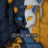 Puzzle Gaze Or Bleu 1000 Pièces