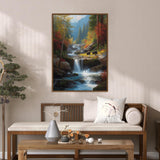 Montaña Waterfall Jigsaw Puzzle 1000 piezas
