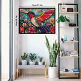 Patchwork Hummingbird Jigsaw Puzzle 1000 Pieces