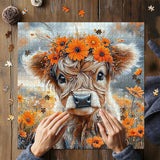 Puzzle Floreale Vitello 1000 Pezzi