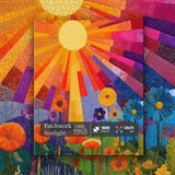 Patchwork Sunlight Jigsaw Puzzle 1000 Pieces