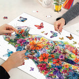 Butterfly Cat Puzzle 1000 pièces