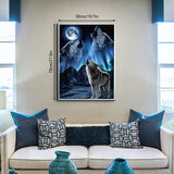Star Night Wolf Jigsaw Puzzle 1000 Pieces