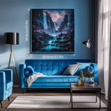 Violet Cascade Jigsaw Puzzle 1000 Pieces