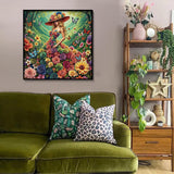 Couronné de fleurs puzzle de la puzzle 1000 pièces