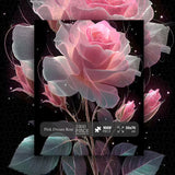 Pink Dream Rose Jigsaw Puzzle 1000 Pieces
