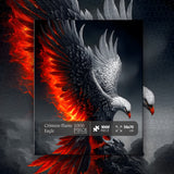 Puzzle con aquila della fiamma cremisi, 1000 pezzi