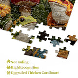 Fabric Frogs Jigsaw Puzzles 1000 Pieces