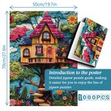 Quilted Art Treehouse Jigsaw Puzzle 1000 Pieces
