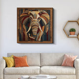 Elephant Mosaic Jigsaw Puzzle 1000 Pieces