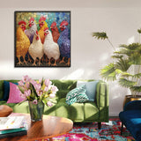 Puzzle Colorato Galli 1000 Pezzi