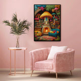 Mushroom House Jigsaw Puzzle 1000 Pieces