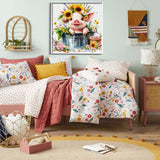 Puzzle con corona di fiori e maiale, 1000 pezzi