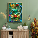 Crystal Heart Garden Jigsaw Puzzle 1000 Pieces