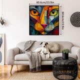 Geometrisches Kitty-Puzzle 1000 Teile