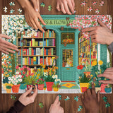 Blooming Bookstore Jigsaw Puzzle 1000 Pieces