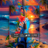 Floral Violin Jigsaw Puzzle 1000 Pieces