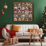 Christmas Dogs Jigsaw Puzzle 1000 Pieces
