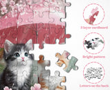 Cats in the Rain Jigsaw Puzzle 1000 Pieces