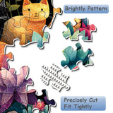 Garden Whiskers Jigsaw Puzzle 1000 Pieces